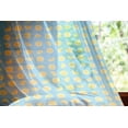 thumbnail image 2 of Yellow and Blue Tulle Curtains with Rod Pocket, Fresh Lemon Slices Fruit Happy Summer Sun Exotic Vacation Holiday Joy, Sheer Drape for Wedding Party 2 Panels, 7 Sizes, Sky Blue Yellow, by Ambesonne, 2 of 3
