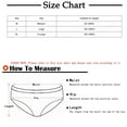 thumbnail image 3 of Womens Thongs High Waist Cotton High Waisted Soft Womens Underwear High Waisted No Show Panties Underpants Super Stretchy Briefs Base Low Rise Thong with Lace Panty Lace Seamless No Show Undies, 3 of 4