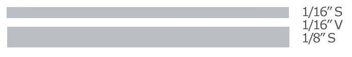Trimbrite T1210 Trim Stripe 1//4 Pin White