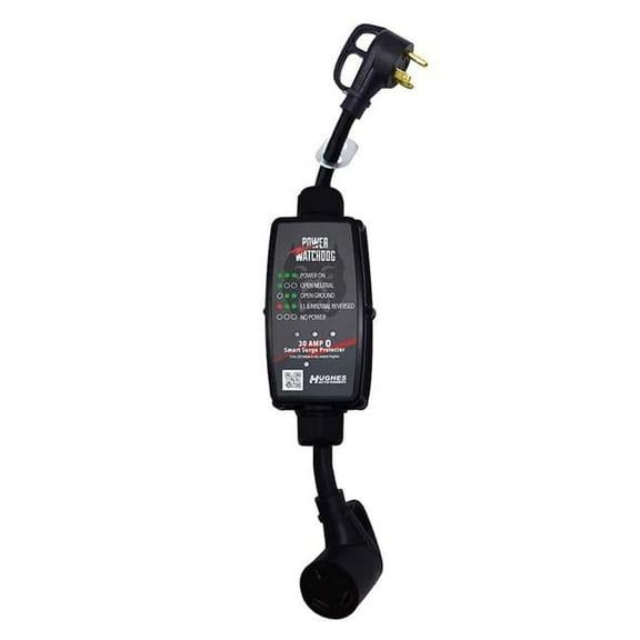 Hughes 30A Power Watch Dog Surge Protector, Portable