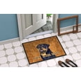 thumbnail image 2 of Carolines Treasures SS4880MAT 18 X 27 In. Rottweiler Wipe Your Paws Indoor Or Outdoor Mat, 2 of 4