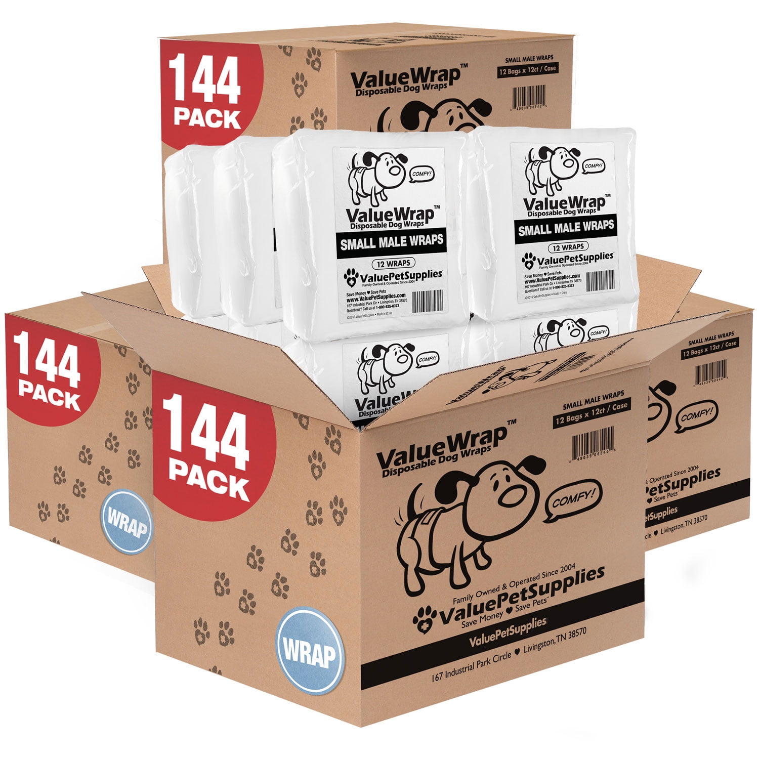 disposable male dog wraps walmart