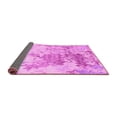 thumbnail image 2 of Ahgly Company Indoor Rectangle Solid Pink Modern Area Rugs, 2' x 3', 2 of 4