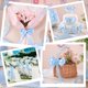 thumbnail image 5 of Cinta decorativa Woric satinada, 3,8 cm x 110 m, color azul claro, 5 of 6