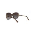 thumbnail image 4 of Womens Polarized Ribbon Jewel Hinge Butterfly TR90 Plastic Sunglasses Beige Brown, 4 of 4