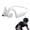 White, variant on ClearHook PovBuds Pro, Bone Conduction Headphones with Camera, Open-Ear Bluetooth Earbuds, 1080P POV Video Recording, AI Assistant & Real-Time Translation for Sports, Work & Travel
