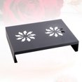thumbnail image 3 of Metal Induction Cooker Rack Bracket Pan Pot Microwave Stand Holder Counter Oven Seasoning Storage Shelf for Kitchen (Black), 3 of 8