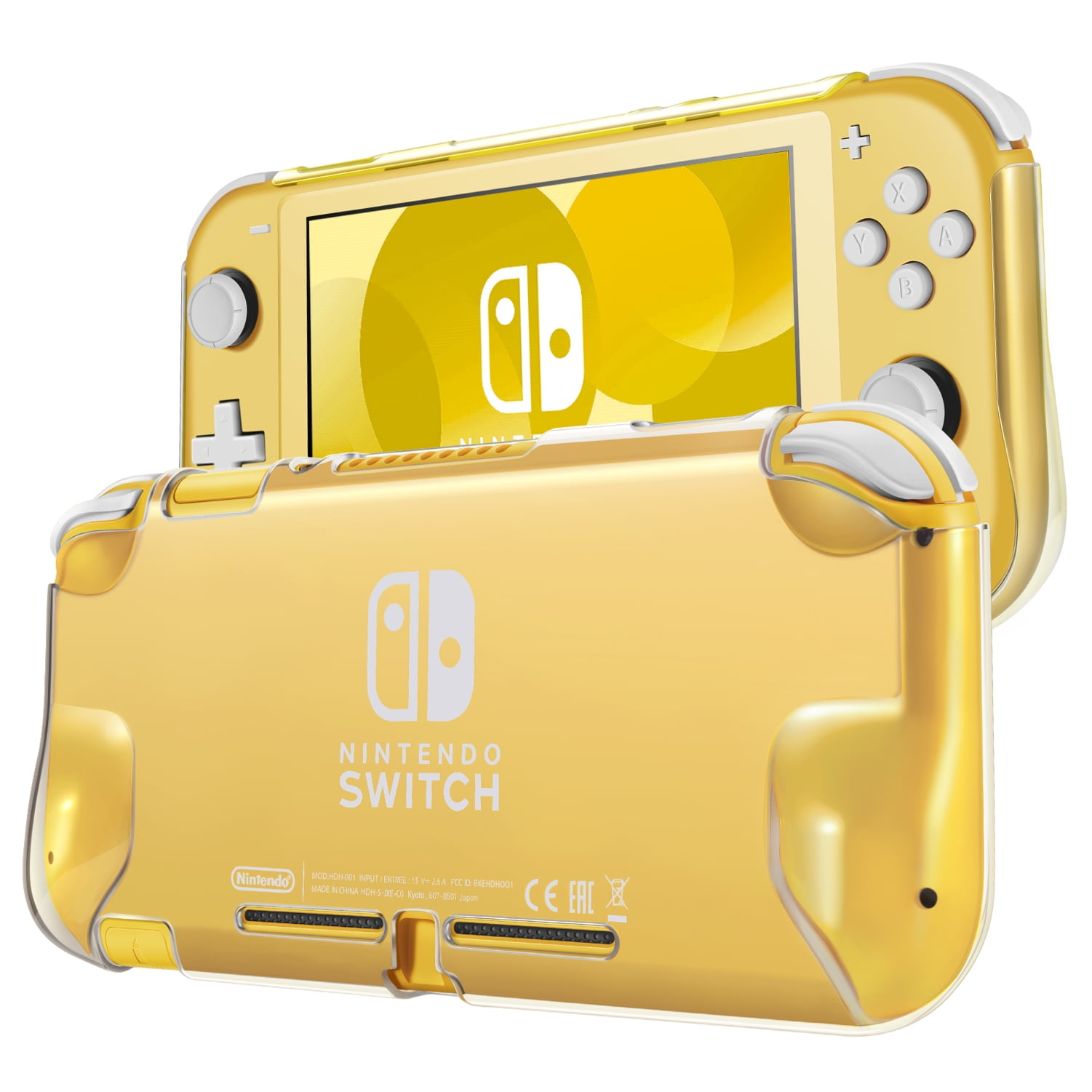 nintendo switch lite clear case