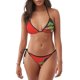 thumbnail image 1 of Disketp Cool Crocodile With Sunglasses para Bañador de Dos Piezas para Mujer, Bikini Sexy Halter String, Conjunto de Bikini en Triángulo, 1 of 6