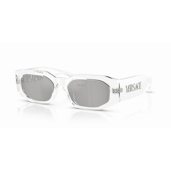 Versace Sunglasses VE4489U 148/8V 55mm Transparent / Clear Mirror Silver Lens