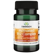 Swanson Supplemelts Activated B-12 2,000 Mcg 60 Lozenges