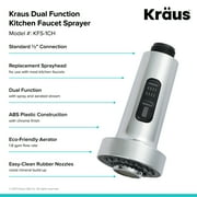 Kraus Dual Function Kitchen Faucet Sprayer in Chrome