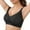 Black, variant on Sports Bra for Women Workout Bra Wireless Push-Up Seamless Bra for Women Full Coverage Supportive Minimizer with Side Support & Anti-Sagging for Large Bust Regular & Plus Size
