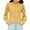 Yellow-women summer top, variant on Yourumao Girls Ribbed Knit Tops for 5-14 Years Cute Puffed Long Sleeve Shirts Stretch Long Sleeve Blouses Solid Spring Tees