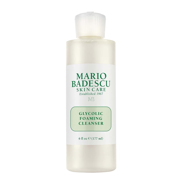 Limpiador Mario Badescu en espuma glicólica de 180 ml con aloe vera