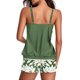 thumbnail image 5 of TaTaai Athletic Print Swimsuit Set, Women's High Waist Bikini with Adjustable Support, Two Piece for Summer Vacations and Water Sports Gift, 5 of 6