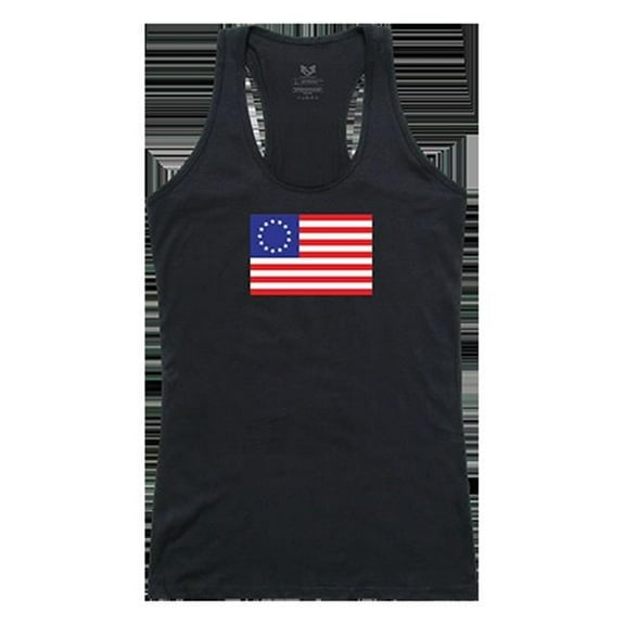 Betsy Ross 2 Graphic Tank Top, Black - Medium