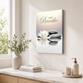 thumbnail image 2 of Elegant Zen Stones Canvas Wall Art Framed Canvas Prints Minimalist Nature Wall Art, Peaceful Zen Wall Art for Bathroom Wall Art, Bedroom Wall Decor, Meditation Yoga Room Wall Decor, 2 of 7