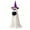 A, variant on Homellea Light Up Ghost Candy Bowl Stand with Witch Hat, Halloween Standing Ghost Decor with Candy Cauldron and Warm LED Lights for Porch, Entryway and Trick or Treat Display, 53.15 Inch