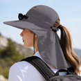 thumbnail image 3 of Gyujnb Lightweight Breathable Mesh Sun Hat Hat with Detachable Neck for Outdoor Activities, 3 of 8
