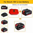 thumbnail image 2 of Convertidor Adaptador de Batería para Herramientas Eléctricas Inalámbricas Bauer 20v MAX para Convertidor de Baterías de Litio Serie Bosch 18V GBA, 2 of 7