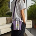 thumbnail image 4 of Bolso bandolera de lona con bordado sencillo de estilo étnico nuevo para mujer, con bolsillo para teléfono móvil, 4 of 5