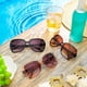 thumbnail image 4 of 3 Pack Rectangle Sunglasses Vintage Sunglasses Driving Sun Glasses Retro Style Square Sunglasses for Men and Women UV Protection, 4 of 4