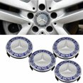thumbnail image 4 of Peggybuy 4PCS 75mm Wheel Centre Hub Caps Rim Cover Hub Cap Emblem Badge for Mercedes Benz, 4 of 9