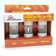 thumbnail image 3 of BBQ Dragon 3 Piece Stainless Steel Spice Shaker Set with Powerful Magnetic Bases, 3 of 9