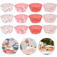 thumbnail image 2 of 400Pcs Valentine's Day Candy Cup Wedding Cupcake Liner Baking Cups Candy Paper Wrappers, 2 of 4