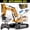 5CH Plastic With Box, variant on 2.4GHz 6 Channel RC Excavator, 1:24 Scale Alloy & Plastic Engineering Vehicle, Ready to Run