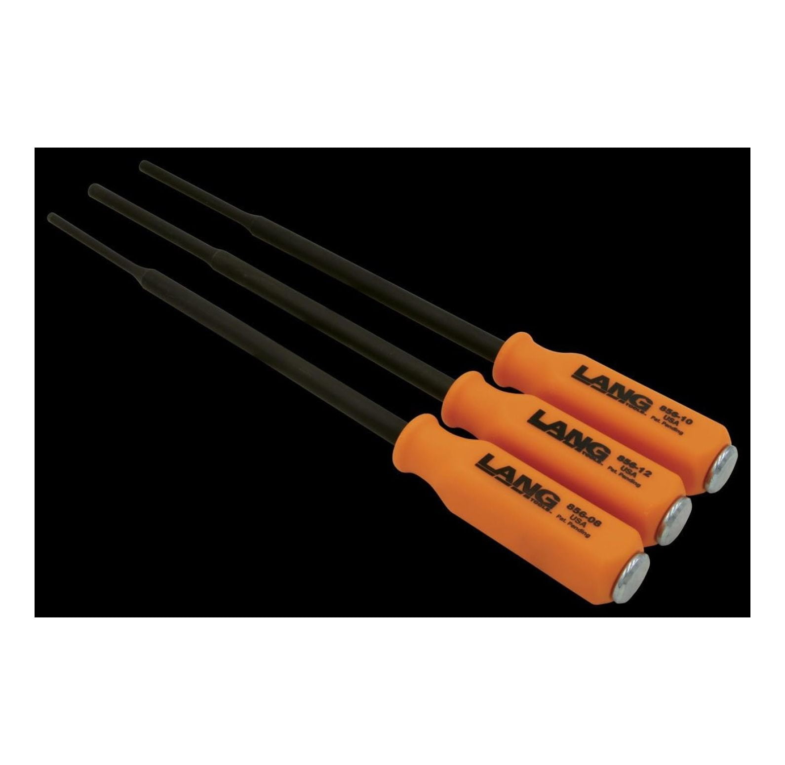 A & E HAND TOOLS - 3Pc. 16 Long Pin Punch Set (856-3ST), One Size