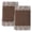 Mocha, Ivory, Bone, Latte, variant on Brown Shabby Chic Kitchen Towels Set of 2, Lace Border Romantic Absorbent Dish Towels for Kitchen, Microfiber Hand Towel, Quick Drying Tea Towel for Cleaning Decorative Dishcloths