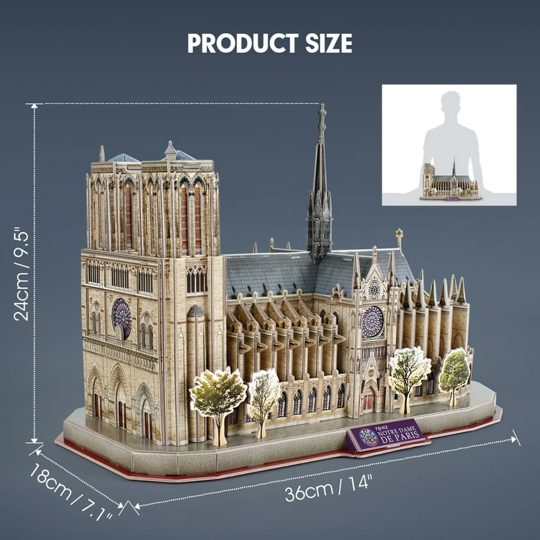 DIY Craft Instruction 3D Puzzle Paris Saint Germain 