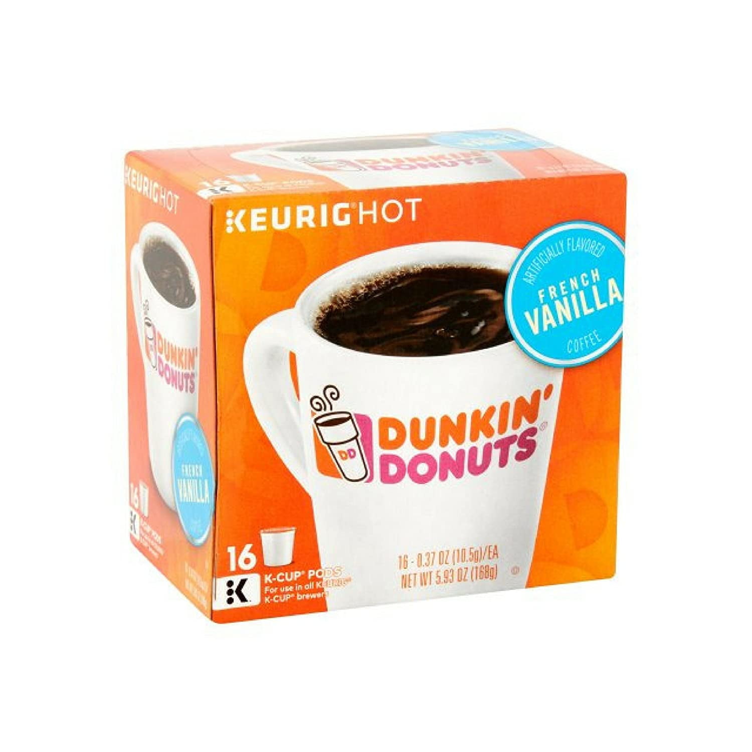 Keurig Hot Dunkin Donuts French Vanilla 