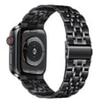 thumbnail image 3 of WFEAGL Metal Band Apple Watch Replacement Adjustable Wristband 38mm 40mm 41mm Black, 3 of 9