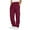 12 Wine, variant on guisaled Cargo Sweatpants for Men Big and Tall Open Bottom Drawstring Elastic Waisted Track Pants Wide Leg Baggy Athletic Jogger Pants with Pockets Clearance On Sale