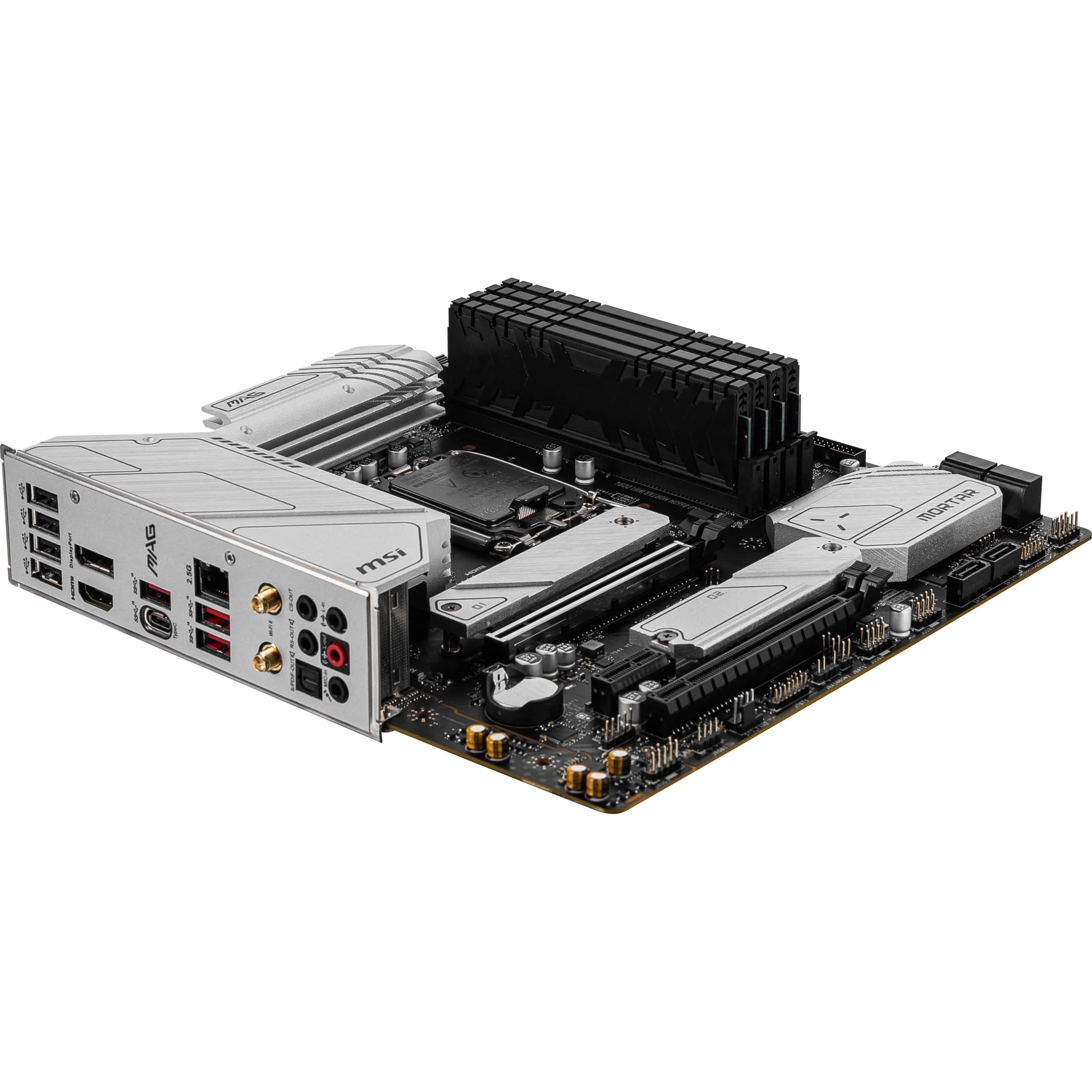 MSI MAG B660M MORTAR WIFI DDR4 Desktop Motherboard - Intel B660