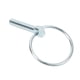 thumbnail image 4 of Kit de Alfiler de Bloqueo, Clips de Anillo de Alfiler Resistente Al Desgaste Resistente Anti -deformación de Acero Carbono Para Camiones, 4 of 7