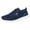 Blue, variant on Mens Sneakers Breathable Mesh Lace up Running Shoes Comfy Arch Support Lightweight Soft Sole Fashion Workout Athletic Shoes Blue Size 11.5