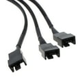 thumbnail image 6 of XISAOK 12V 30CM 3Pin Fan PWM 1 to 3 Way Power Supply Extension Cable Y Splitter COrd, 6 of 9