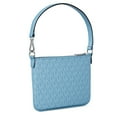 thumbnail image 2 of Michael Kors Women's Jet Set Small Signature Logo Convertible Wristlet Pouch (Light Sky), 2 of 4