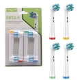 thumbnail image 2 of WIFKLSIIPG Compatible with Orebee Toothbrush Heads Upgraded Four Piece Toothbrush Set Functional Universal Rotating Replacement Brush Heads, 2 of 7