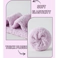 thumbnail image 7 of 5 Pairs Women's Fuzzy Socks with Non-Slip Grips, Soft Fluffy Slipper Ankle Socks for Winter Warmth, Home Sleep & Hospital Use, 7 of 7