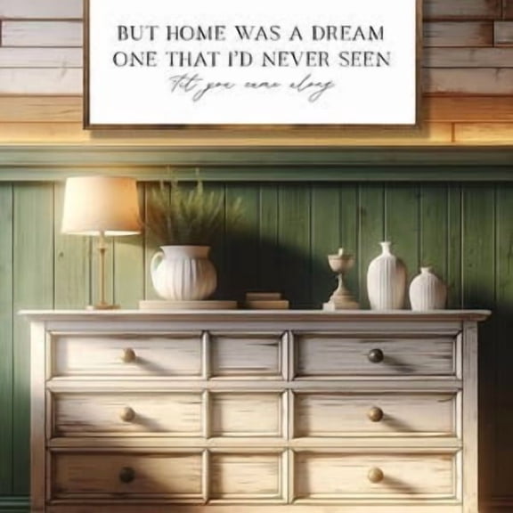 But Home Was A Dream Poster, 8x12 UNFRAMED