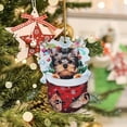 thumbnail image 2 of 1pc Christmas Acrylic Christmas Stockings For Dogs Decorations Christmas Tree Decorations Crafts Hanging Decorations, 2 of 9