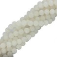 thumbnail image 1 of Hilo de cuentas sueltas de jade blanco natural de 6 mm para bisutería artesanal, 1 of 3
