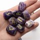 thumbnail image 2 of Natural Rune Stone Irregular Divination red, 2 of 5
