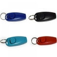thumbnail image 3 of 2 en 1 Chien Fournitures Sifflet Clicker Combo Chien de Compagnie Formation Sifflet Sifflet Noir, 3 of 9