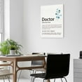 thumbnail image 4 of Doctor Gifts for Women Men, White Coat Ceremony Gifts - Inspirational Wall Art Doctor Definition - Thank You Gifts, Retirement Gifts for Doctors, Doctor Graduation Gifts, 4 of 6